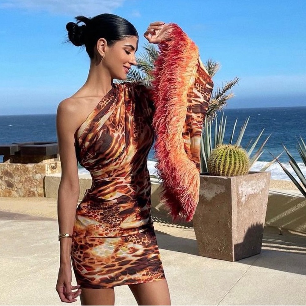 Bronx and Banco Fire Mini Dress XS